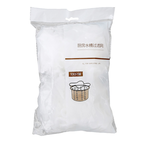 Polyester Høj Densitet Engangs Elastisk Lugtfri Opvaskemaskine Filter Net 100 Stk
