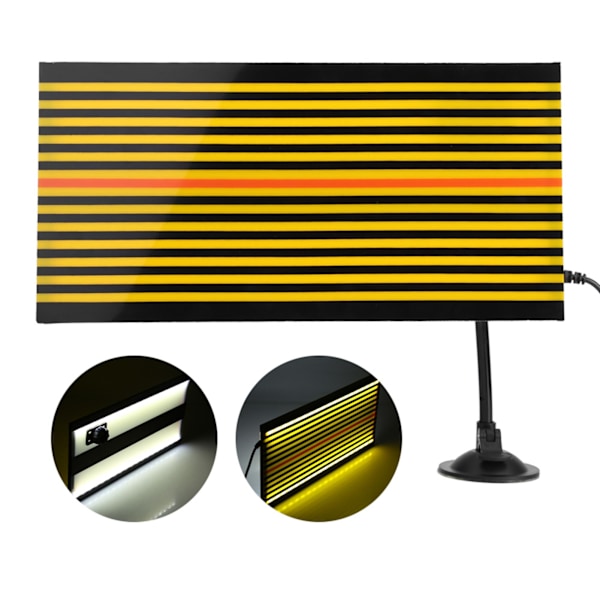 LED-valo ja USB-heijastinviivalevy maalittoman lommonkorjaustyökalun tarkastukseen