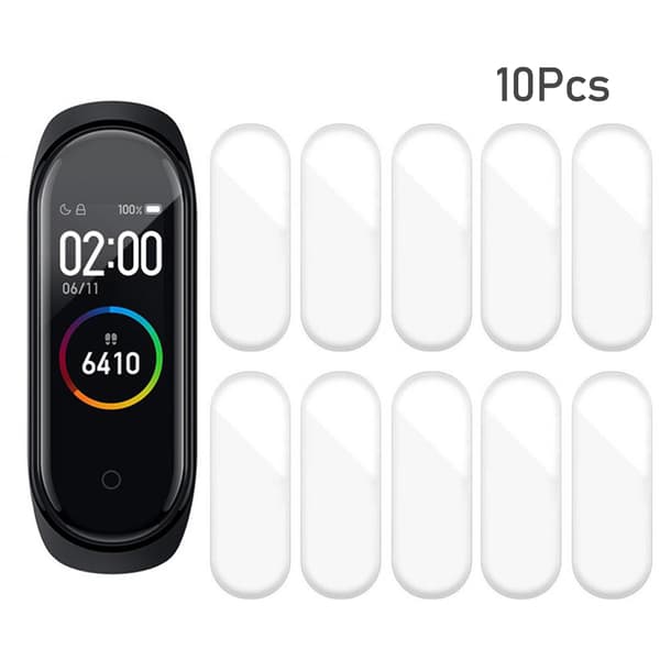 Xiaomi Mi Band 5 Full Coverage Flexibelt TPU Skärmskydd