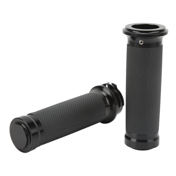 25 mm Motorcykelstyr Sort Komfortgreb Anodiseret Universal Rustfri