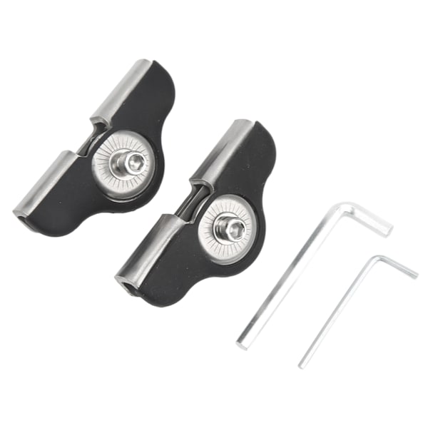 2ST Universal LED Lys Bar Feste Rustfritt Stål Arbeidslys Brakettholder