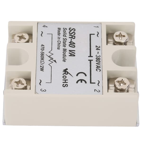 SSR 40VA Solid State Relé Industriell Automatisering Prosess