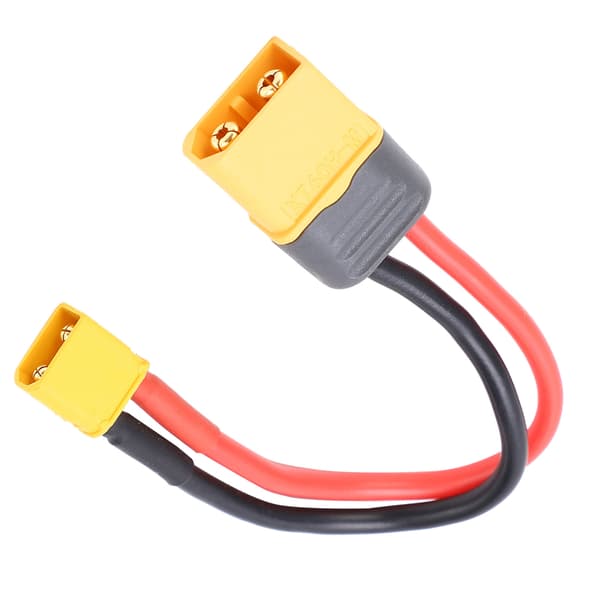 XT30 til XT60-kontakt 16AWG adapterkabel for B6 LiPo batterilader