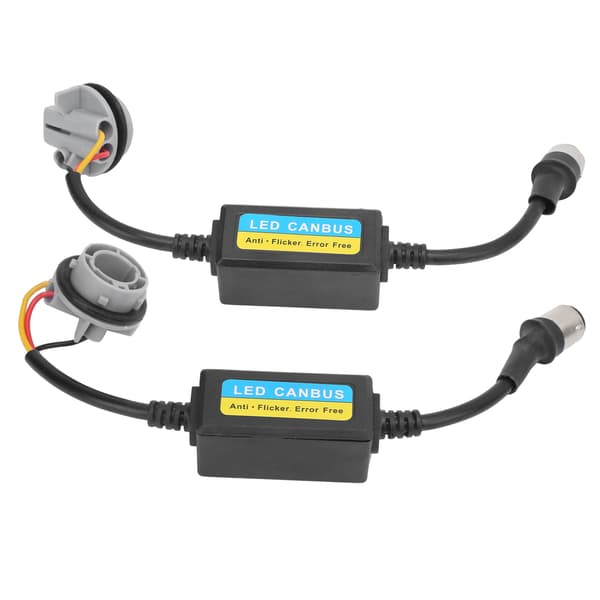 1157 LED Decoder 5W 12 24V Belastningsmodstand Blinklys Advarsel Canbus Fejlfri Annullering Bil