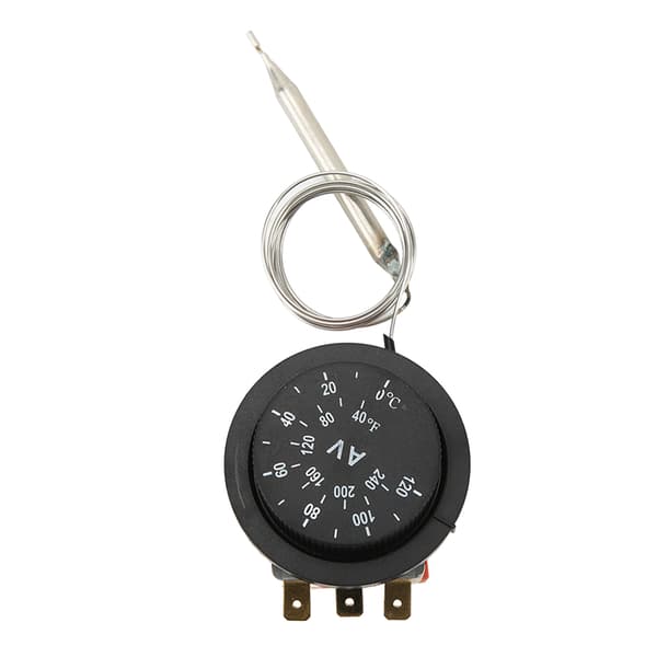 10 stk. 0-120C Justerbar Elektrisk Blæser Termostat Switch AC 250V til Lastbil