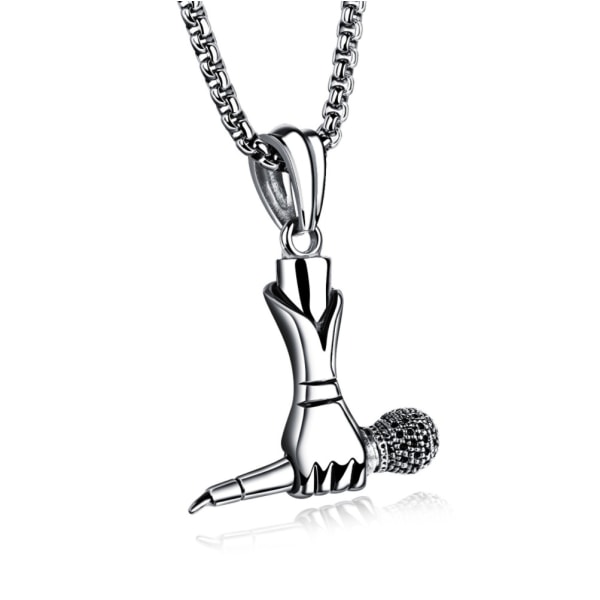 Mini Handhållen Mikrofon Mikrofon Halsband 4*60cm