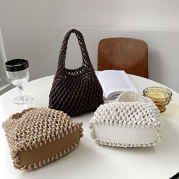Sommer strandtaske, håndlavet taske Dame håndtaske 22x17(cm) C29