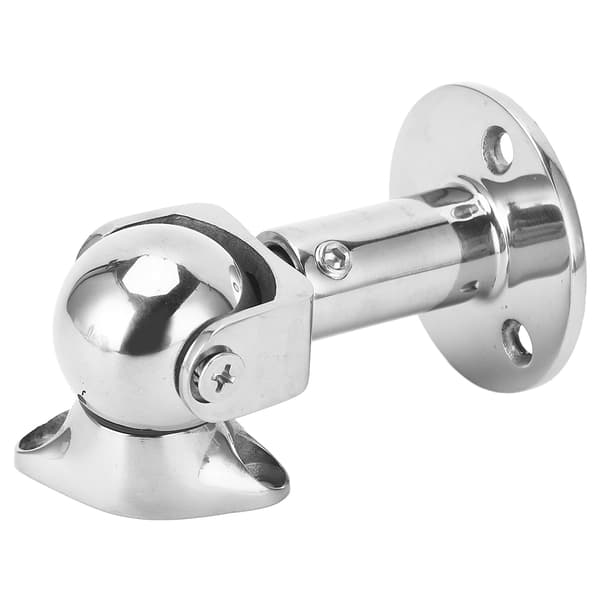 Roterende Magnetisk Dørstopper med Justerbart Hode 3,5-4,5 Tommer 316 Rustfritt Stål Selvjusterende Marinekvalitet