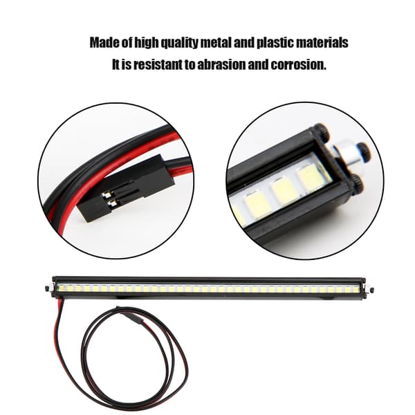 Mini RC Bil 36 LED Lysbrikke Taklys Universal for 1/10 Simulering RC Crawler Bil For JEEP Stil