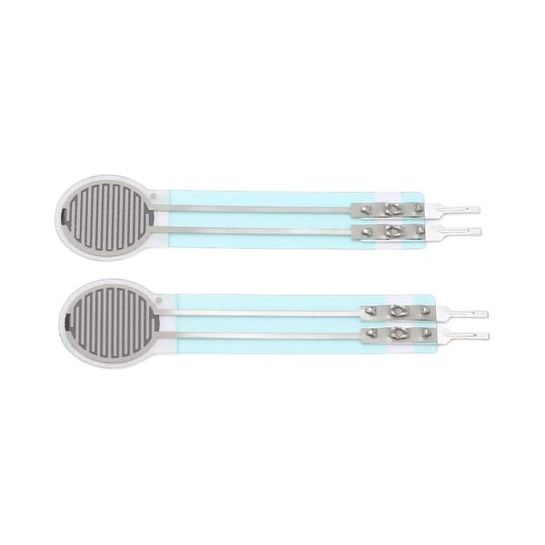 FSR Fleksibel Kraftfølsom Modstand 2stk Tyndfilms Tryksensor 20g til 3kg
