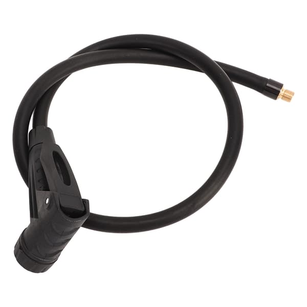 60 cm Luftpumpförlängningsslang 2 i 1 Däckpumpmunstycke Adapterkontakt för Bil Luftpump