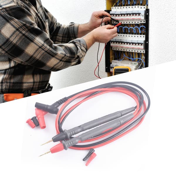 1000V 10A Højpræcisions Guldbelagt Kobbertråd Testprobe til Multimeter Elektronik