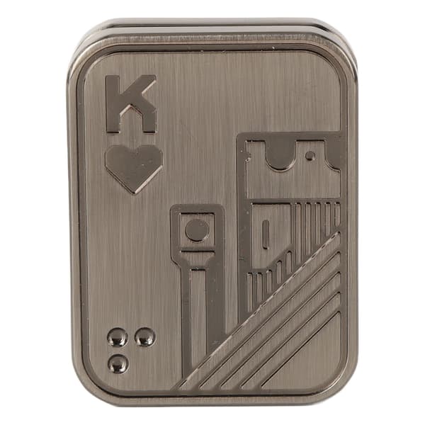 Poker Push Slider Legetøj Mini Ergonomisk Stressaflastning Reducer Tryk Metal Slider Legetøj til ADHD Voksen