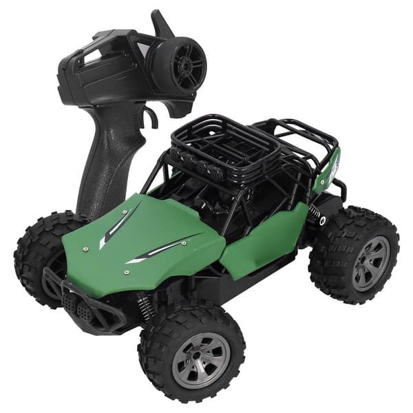 1/18 RC Klätterbil Legering Terrängfordon Fjärrkontroll Elektrisk Leksak för Barn 2.4G Grön