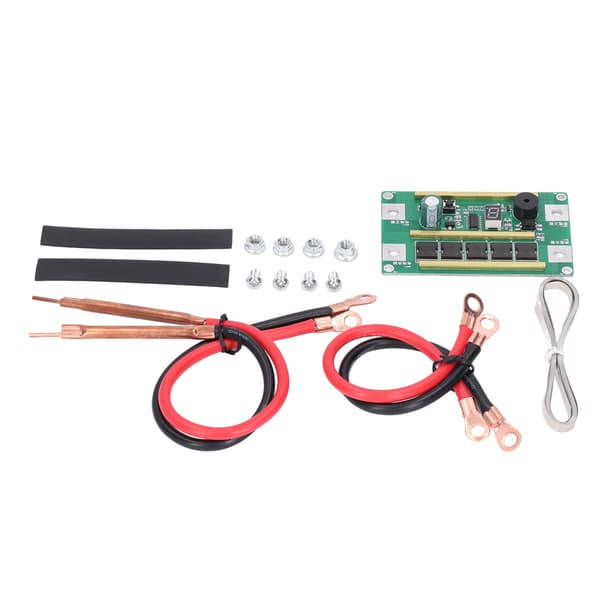 PCB Sveisemaskin DIY Punktsveiser Kit Batterilagring Loddekretskort Bare Metallsett