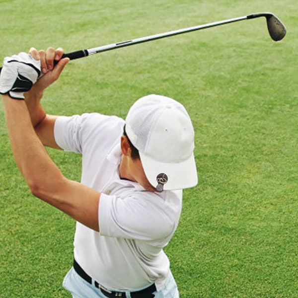Plast Golf Evighetskalender Minigolfvogn Klokke Tilbehør Gave
