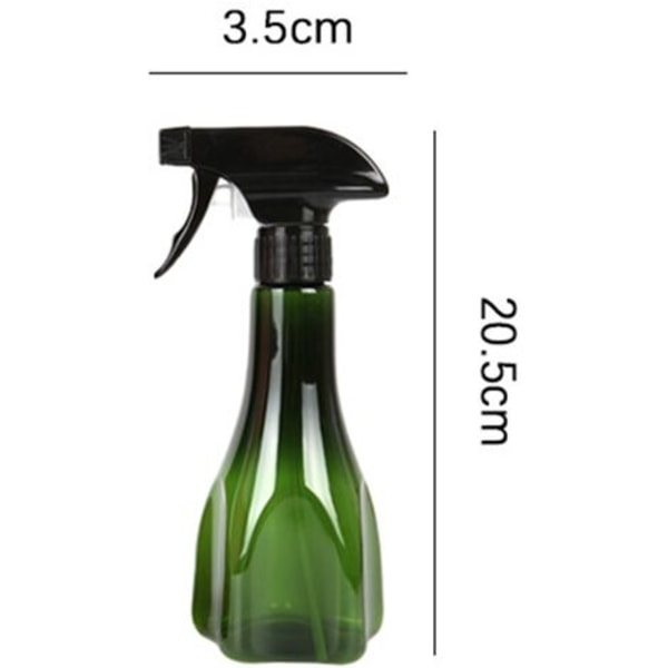 300 ML tom sprayflaske, hårsprayflaske, 2 spraymodus triggerpumpeflaske, sprayflaske til desinfektion, frisør, rengøring, havearbejde, 1 stk.
