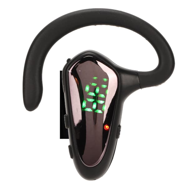 Trådlösa Bluetooth Hörlurar Brusreducerande LED Digital Display Kontor Sport