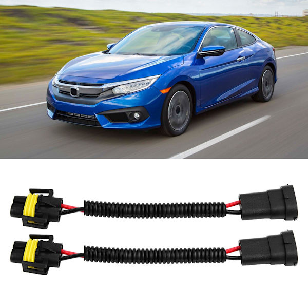2. generasjons H11 Starlight tåkelysforlengelseskabelkontaktadapter