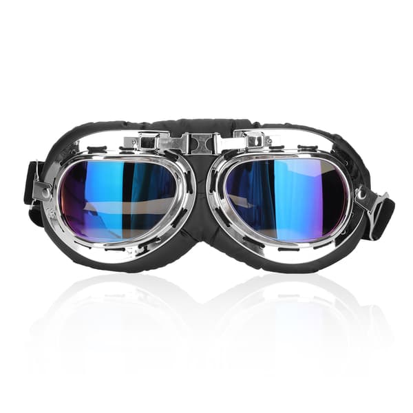 Foldbare Hundegoggles med Elastisk Rem, Medium Størrelse, Hundebeskyttelsesbriller, 5 Farver
