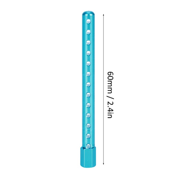 Aluminiumlegering RC Car Shell Column Reservdelar - 4st (blå)