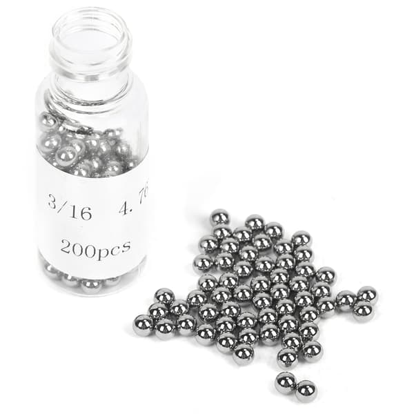 304 rostfria cykellagerkulor 200-pack 3/16 tum