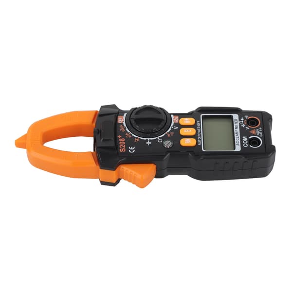 Digital Clamp Multimeter Hög Noggrannhet 2-600A AC DC Amp Spänning Kapacitansmätare Testare