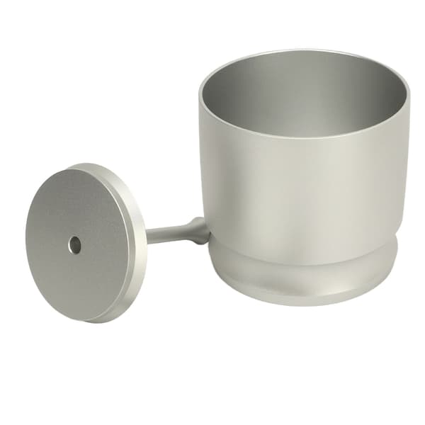 58 mm Sølv Aluminium Legering Kaffe Doseringsring Anti Statisk Kaffeholder