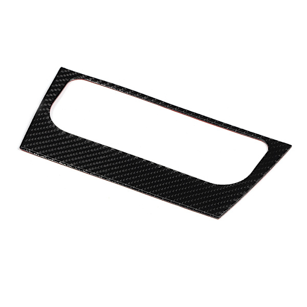Kulfiber Airconditionering Switch Panel Frame Trim Sticker Passer til R MK6 2008-2012