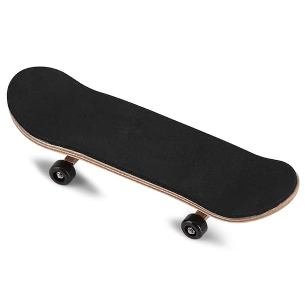 Fingerskateboard i ahorn trælegering - Sort (1 stk)