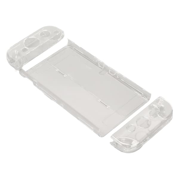 Transparent Switch OLED 2021 Gamepad Skyddsfodral Avtagbart Stötsäkert Joy Con-skydd