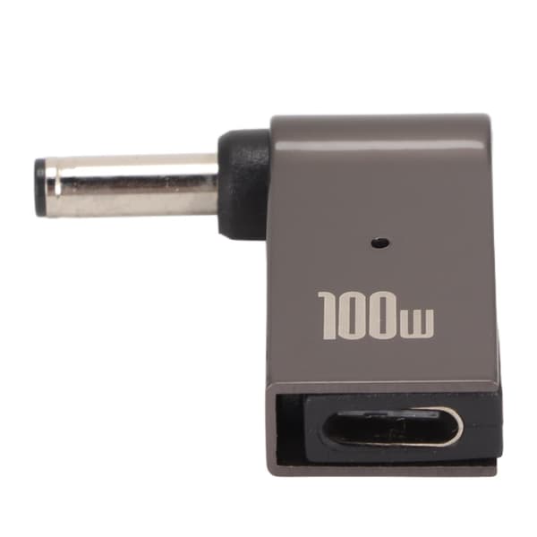 USB C til DC Lader PD Hurtiglading Aluminiumlegering 100W Strømadapter 4x1.35mm