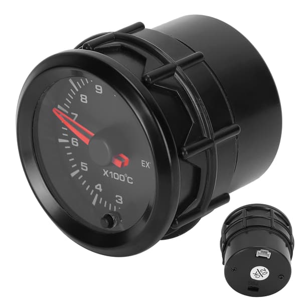52mm 2 Tommer 300 til 1300C Temperaturmåler 7 Farve Baggrundsbelysning DC 10 15V 12V Bilsensor