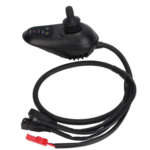 Universal 360 graders elektrisk rullestol joystick kontroll DC24V fleksibel