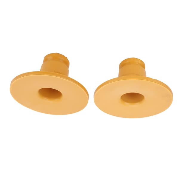 2 stk bakre fjærstopper PU gul 12802494 God ytelse Utmerket elastisitet erstatning for Saab 9-3 2003-2015