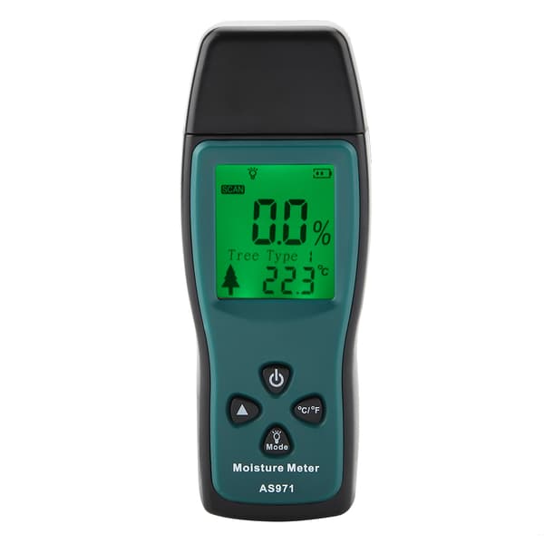 Digitaalinen puun kosteusmittari - SMART SENSOR AS971 (LCD-näyttö, 0~40℃)