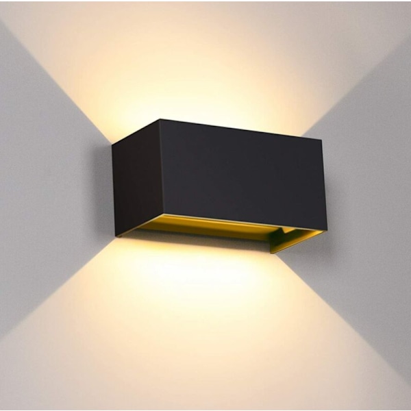 LED ulkoseinävalaisin, vedenpitävä himmennys kaksipäinen ulkovalaisin