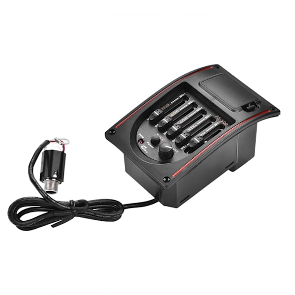 EQ PS 500 5-bands Equalizer Digital Tuner Pickup Akustisk Gitarr
