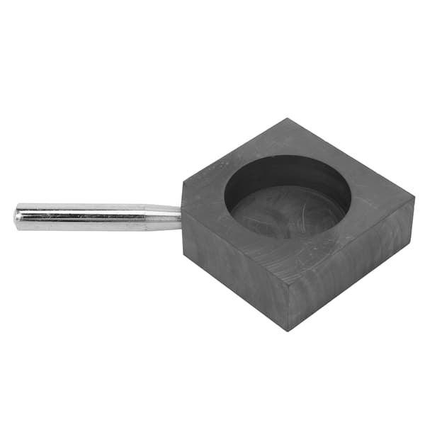 Högren Grafitform för Hög Temperatur 6 cm Diameter 2 cm Djup