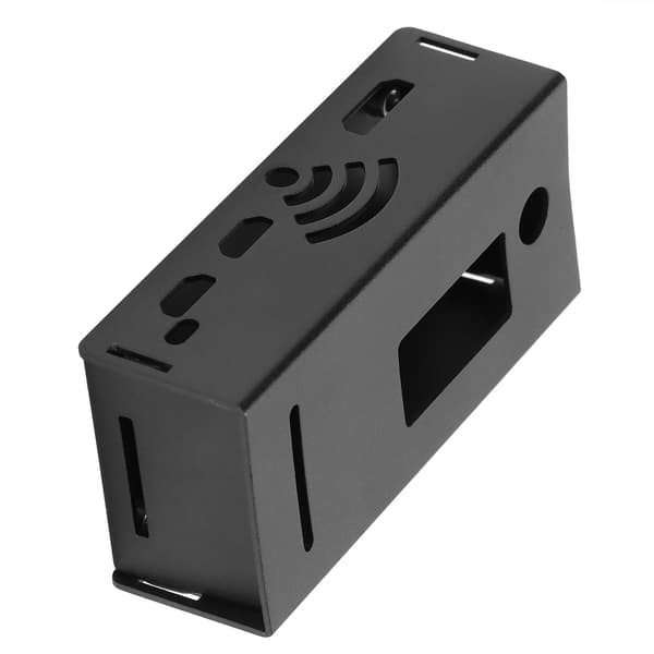 Raspberry Pi Modell Transparent Digital Aluminiumlegering Hotspot Fodral Walkie Talkie