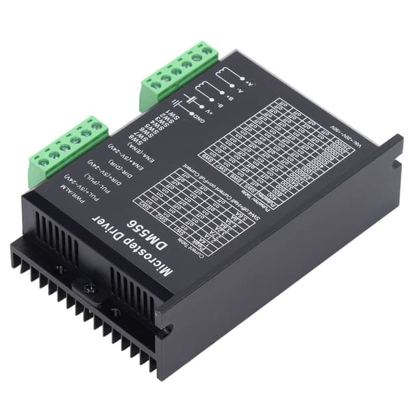 Digital Microstep Driver til 57 86 NEMA23 NEMA34 Steppermotor Controller 2-faset 5.6A DM556