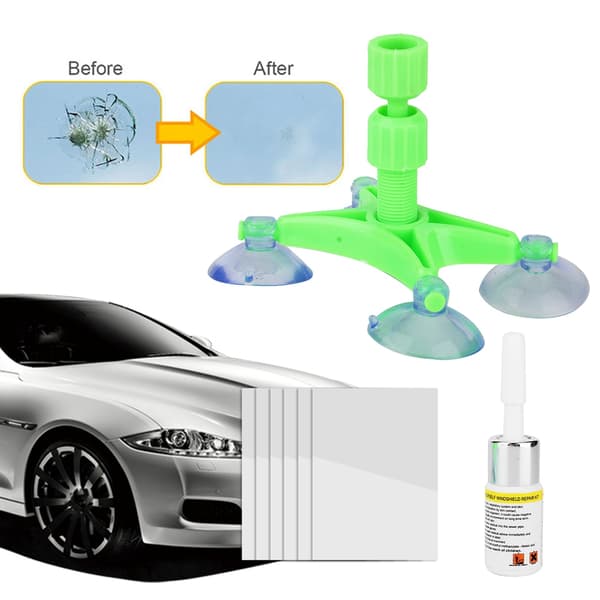 Auto Forrude Reparationssæt DIY Glas Stjerne Revne Gendan
