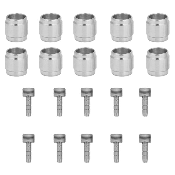 10 Set Hydraulisk Skivbromsslang Olive Connector Insert för AVID SRAM Ersättningsdel