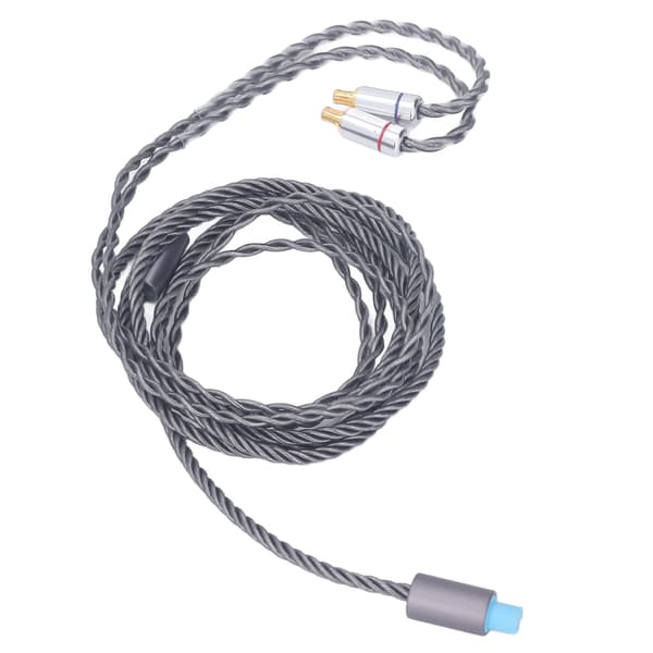 A2DC Hovedtelefon Udskiftningskabel 3,5 mm 2,5 mm 4,4 mm Stik Opgraderingskabel til ATH CKS1100 E40 E50 E70 LS300 3,9 fod