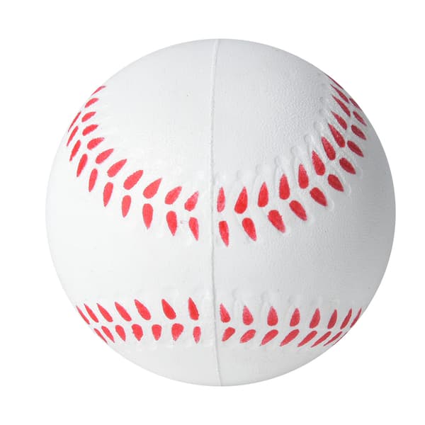 12PCS 6.3CM Barnlekplats Full Core Mjuk EVA Elastisk Boll Minska Tryck Stress Barnleksak Baseboll