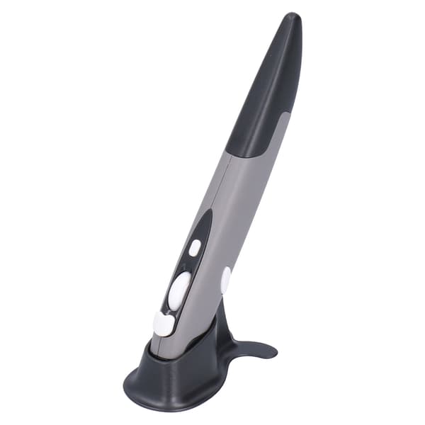Langaton 2.4G Creative Mouse Pen Stylus PC-kannettavalle, musta harmaa