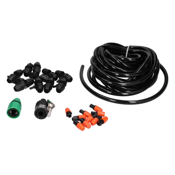 10M 8 11 Slang Trädgårdsbevattningssystem 10ST Justerbar Sprinkler Mikro Munstycke Atomizer Set