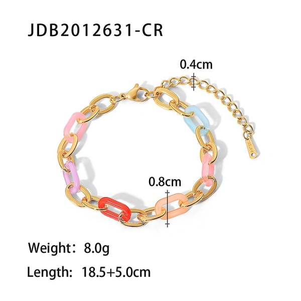 Armbånd Sample Style Daily Outfit Metallic Element B1403 JDB2012631-CR