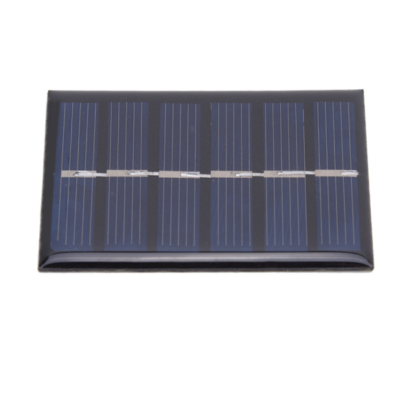 4 stk 3V 100MA 0,3W DIY Bærbart Solcellepanel Epoxy Plate 65*48MM