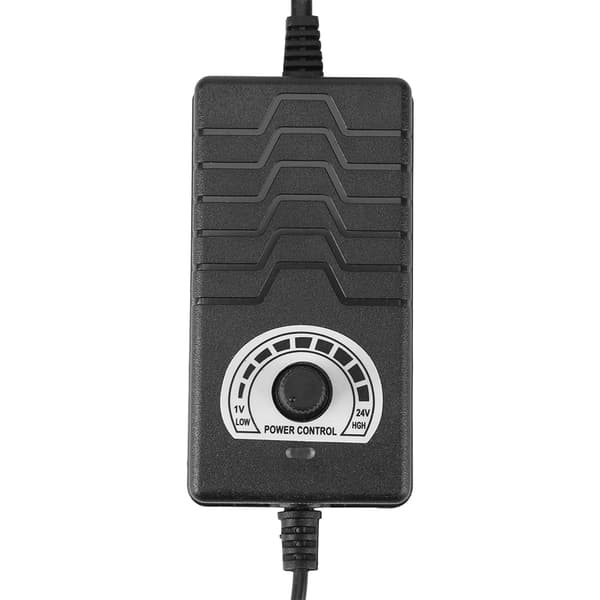 Universal AC DC Strømforsyningsadapter 1 24V 2A Motorhastighetskontroller US Plugg 100 240V